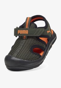 Non sélectionné, dark olive/rickie orange/black