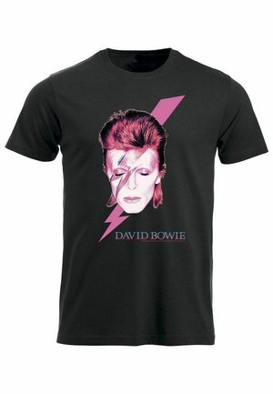 DAVID BOWIE ALADDIN SANE - T-shirt imprimé - black