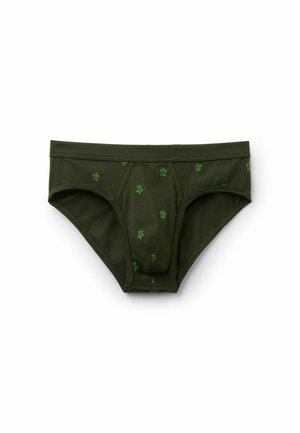 IUMAN Intimissimi, SUPERIOR WITH TURTLE PRINT - Slip - green