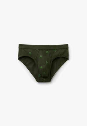 IUMAN Intimissimi, SUPERIOR WITH TURTLE PRINT - Slip - green