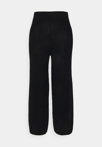 LOOSE FIT PANTS - Trousers - black
