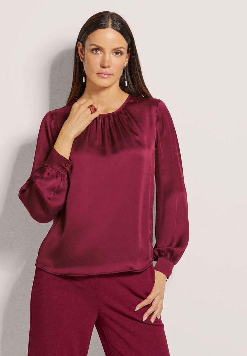 MADELEINE Blouse - ruby red
