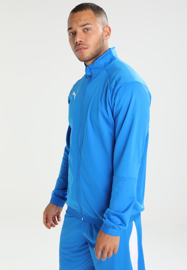 puma blue and white jacket