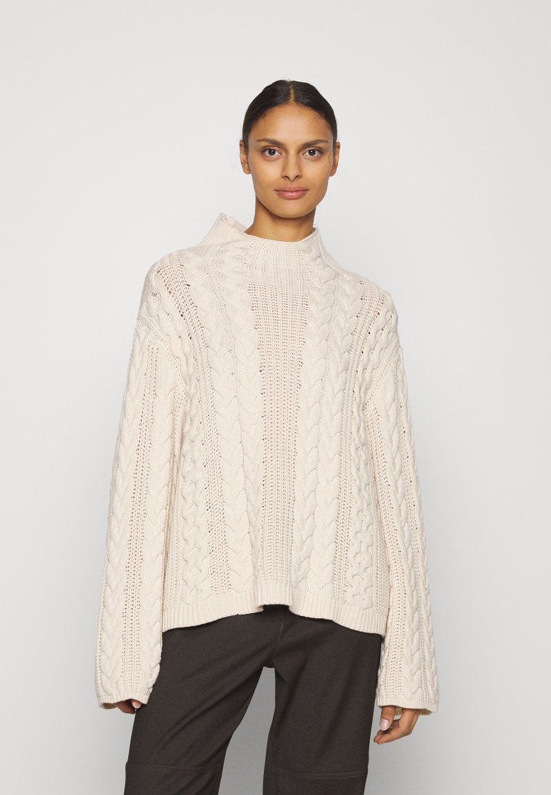 Stylein APRIL CABLE Jumper cream/offwhite Zalando.co.uk