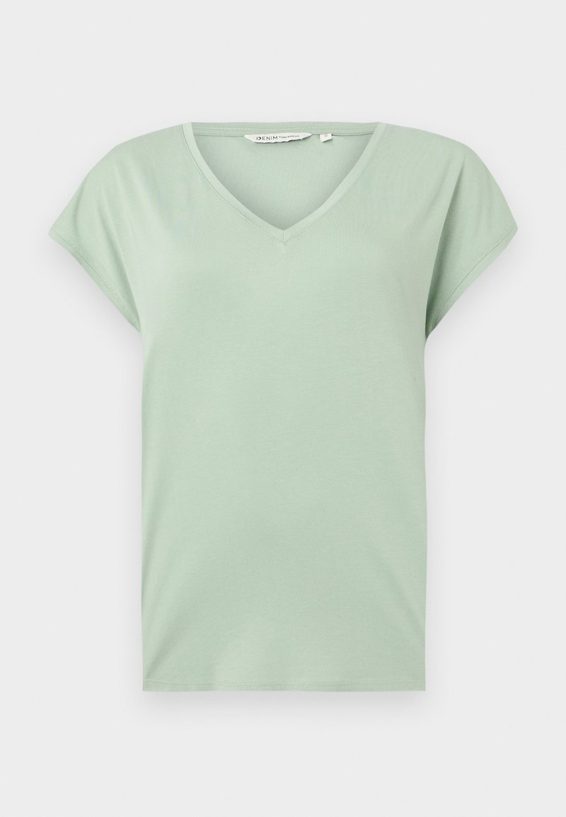 Tom Tailor Denim T-shirt basic mintgroen