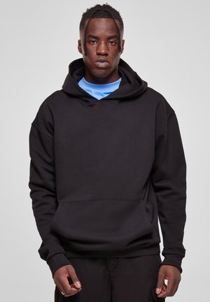 Urban Classics EMBROIDERY  - Hoodie - black