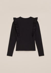 WE Fashion Top s dlouhým rukávem - black