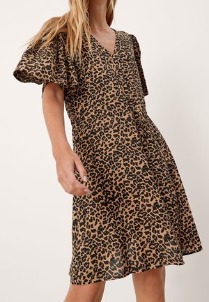 Robe chemise - beige