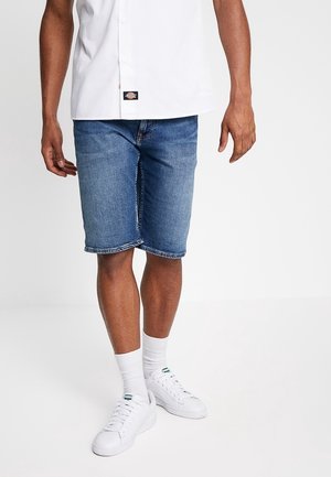 Tommy Jeans Jeansshort - blue denim