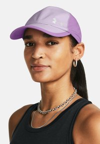 Under Armour VELOCITI LOW - Cappellino - purple ace