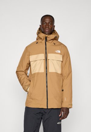 FOURBARREL TRICLIMATE JACKET - Lumelauajope - utility brown/khaki stone