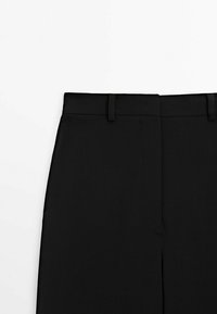 Massimo Dutti Pantalon classique - black