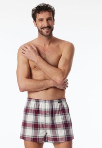 Schiesser 2 PACK - Boxers - rot weiß