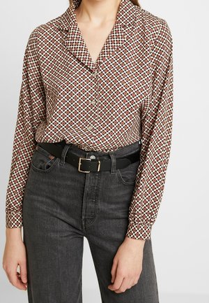 Overhemdblouse - light brown