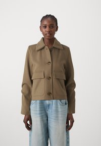 JDY JDYMELLOW FRONTPOCKET - Veste légère - walnut