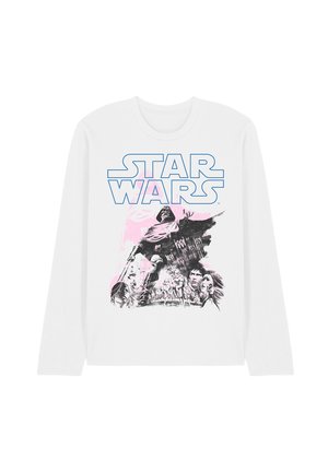 Star Wars, STAR WARS VADER RETRO POSTER - Long sleeved top - white