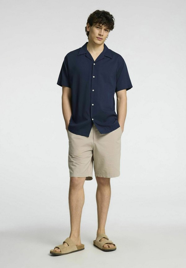 SLHREGULAR KARL SEERSUCKER - Shorts - pure cashmere4