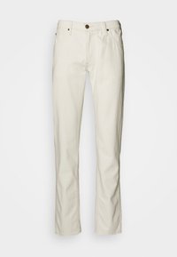 DAREN ZIP FLY - Straight leg jeans - white
