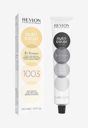 NUTRI COLOR™ FILTERS 3 IN 1 CREAM COLOR CARE AND SHINE SEMI PERMANENT - Balsam - pale golden