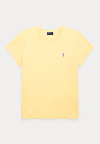 Polo Ralph Lauren COTTON JERSEY CREWNECK T-SHIRT - Pamata T-krekls - corn yellow