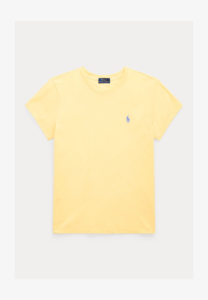 Polo Ralph Lauren CLASSIC FIT COTTON JERSEY CREWNECK TEE - T-shirts - corn yellow