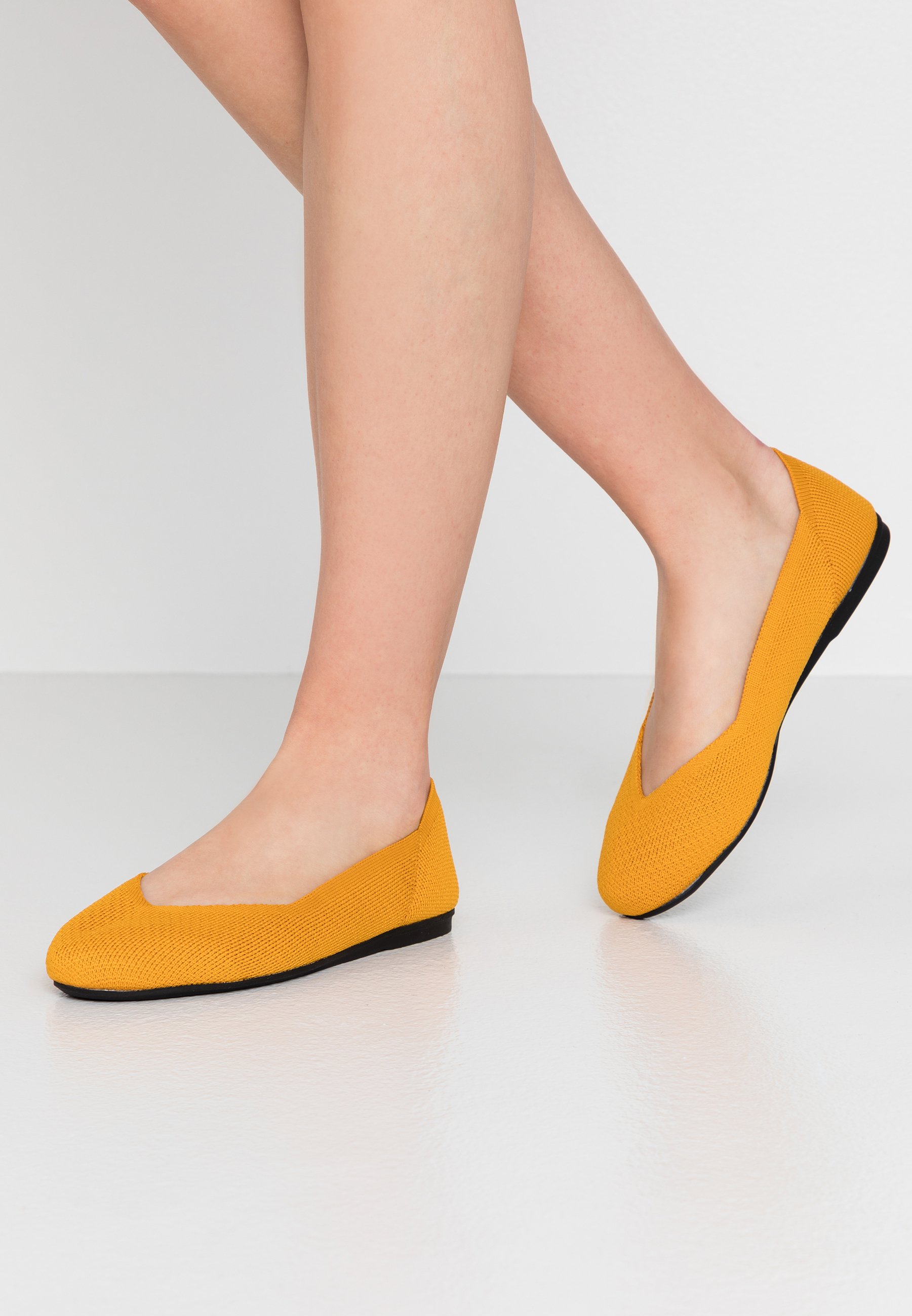 Bianco BIADELFINE - Ballerina - mustard Bianco BIADELFINE - Ballerina - mustard