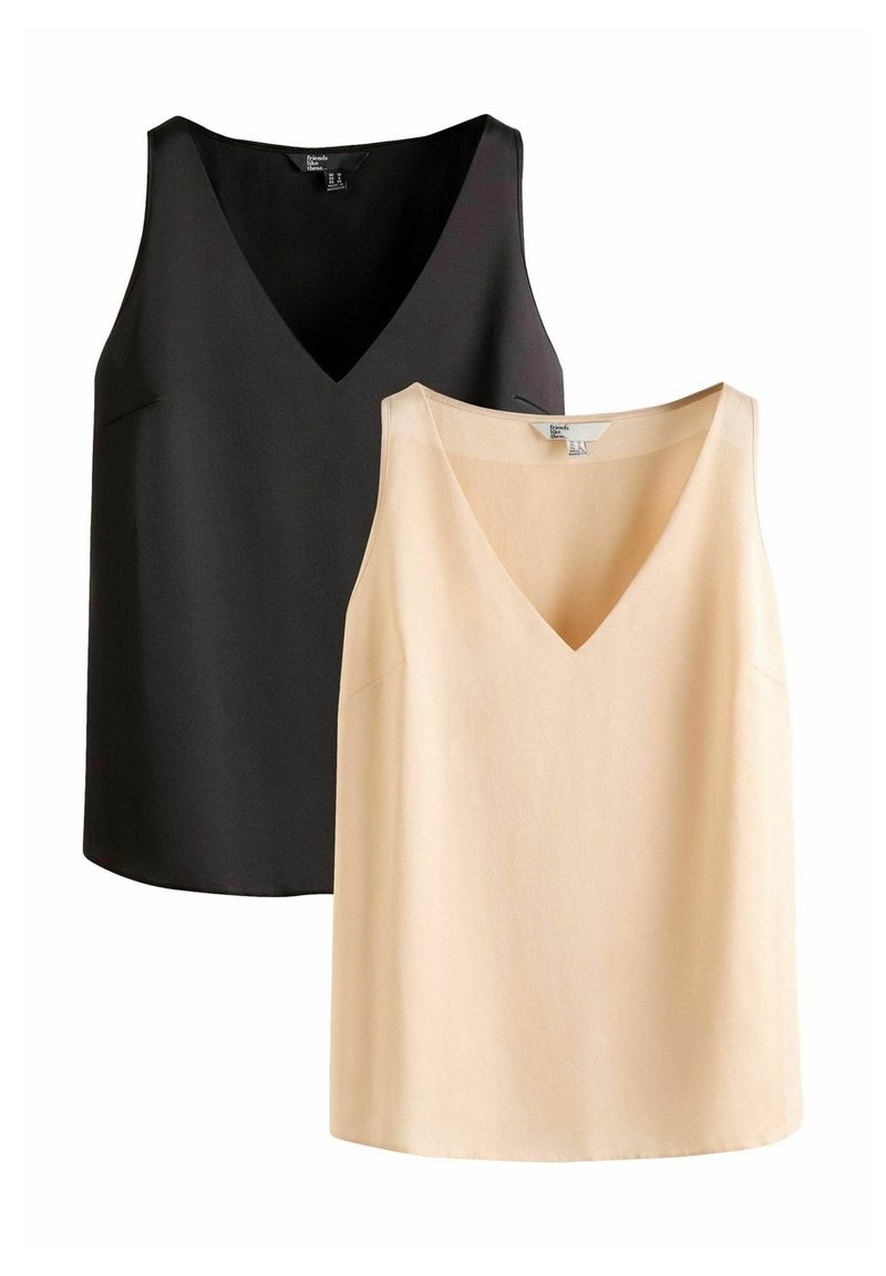 Friends Like These REGULAR FIT 2 PACK - Topp - black