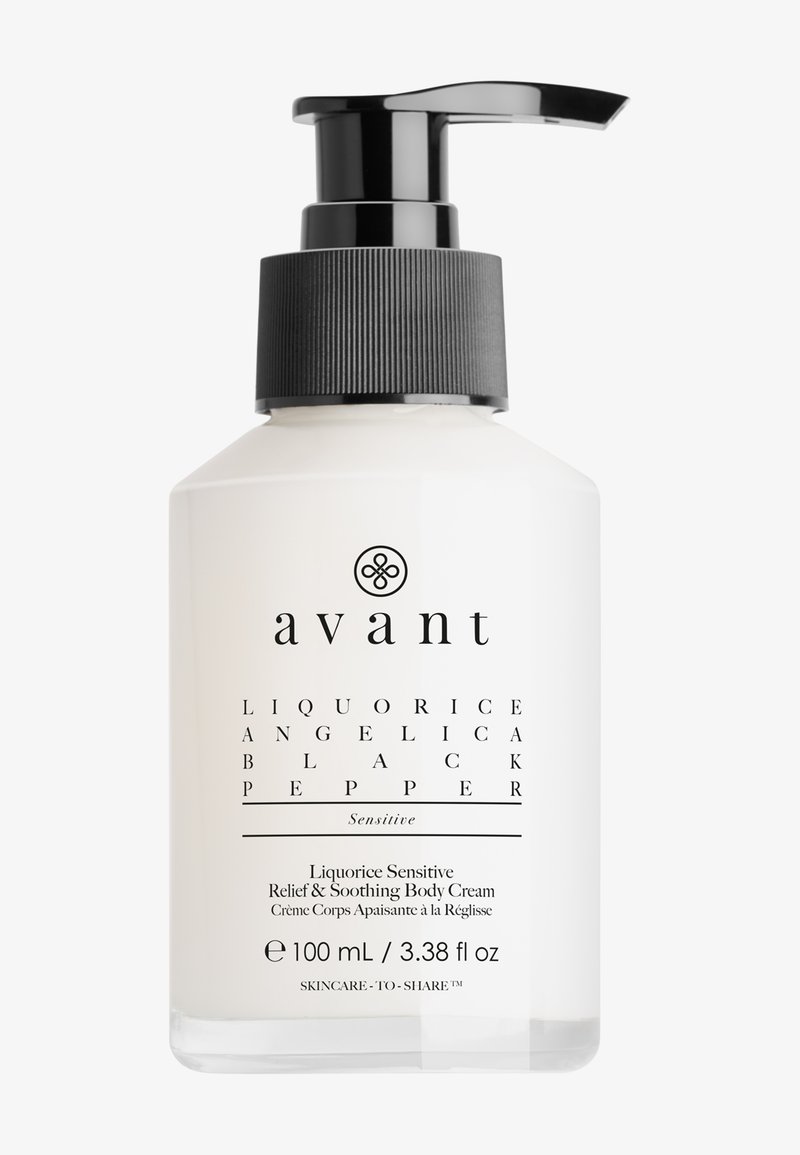 Avant Skincare - LIQUORICE SENSITIVE RELIEF & SOOTHING BODY CREAM - Kroppsexfoliering, Förstora