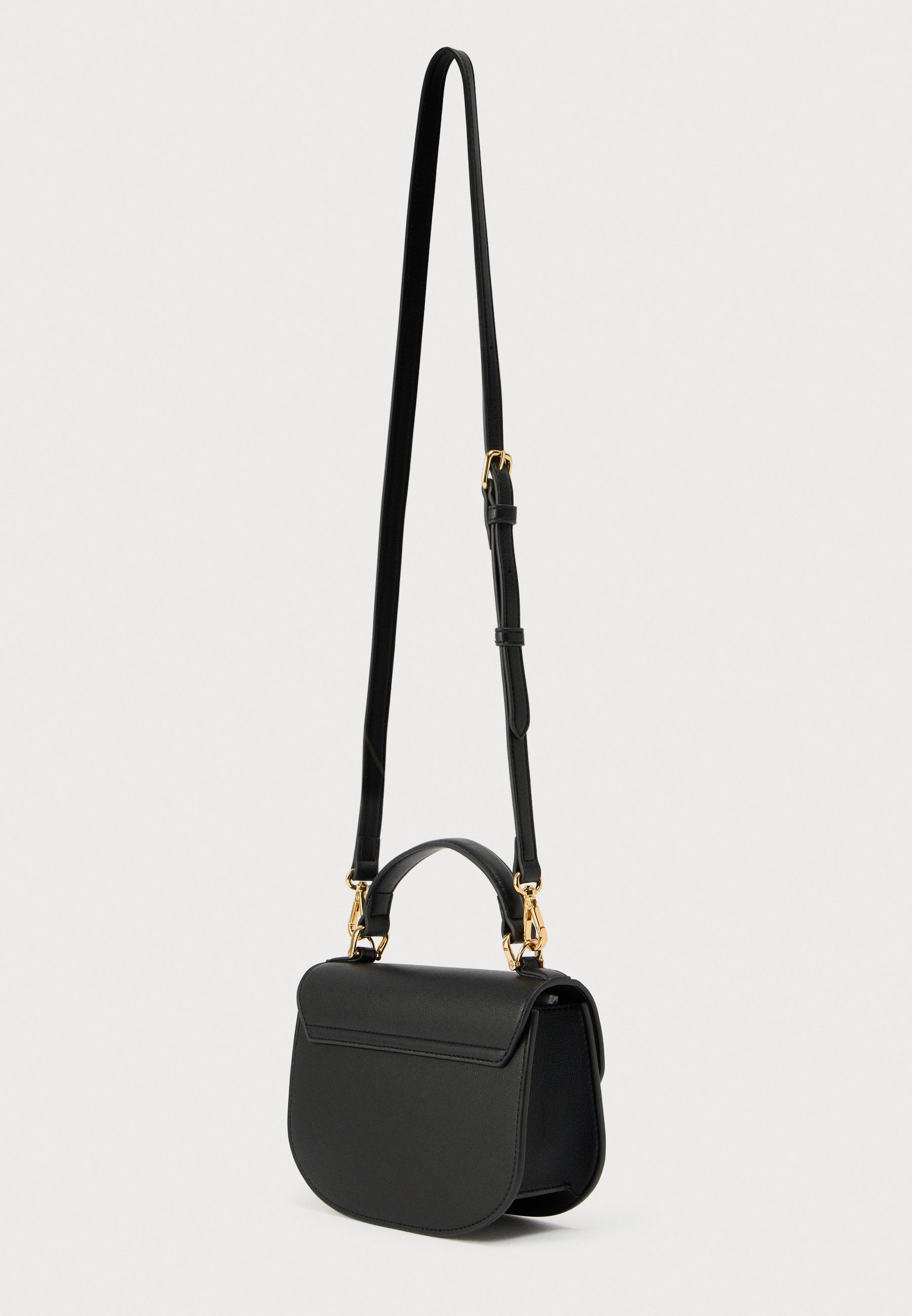 Love Moschino HEART TURNLOCK - Handtas - black/zwart - Zalando.nl