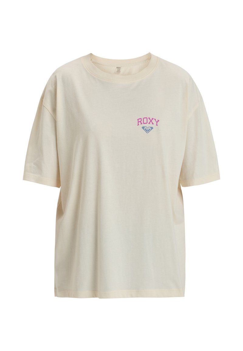 Roxy T-shirt print beige Roxy T-shirt print beige