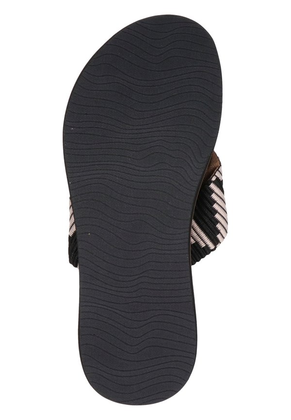 SPRING WOVEN  - T-bar sandals - braun3