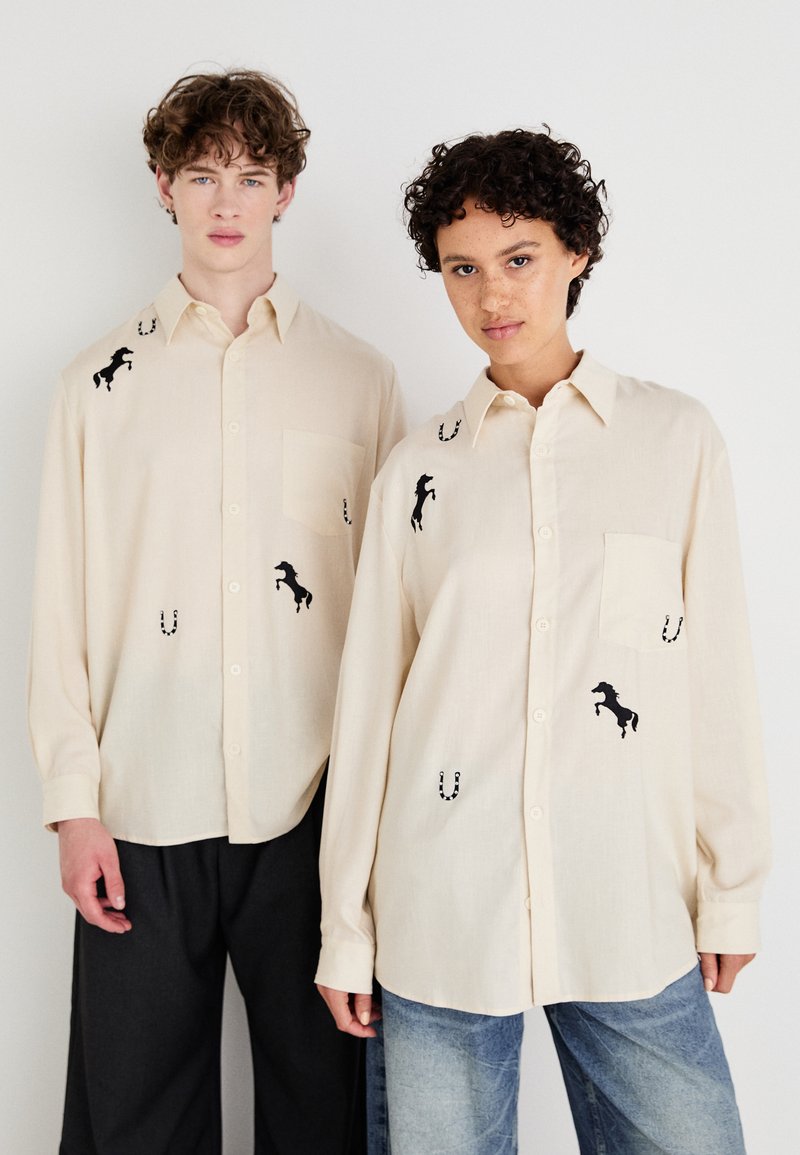 Sister Jane PENNY APPLIQUE UNISEX - Blus - cream