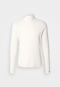 Tommy Hilfiger ROLL NECK TEE - Maglietta a manica lunga - ivory petal
