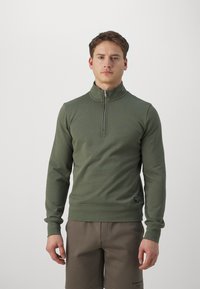 Björn Borg CENTRE HALF ZIP - Melegítőfelső - beetle