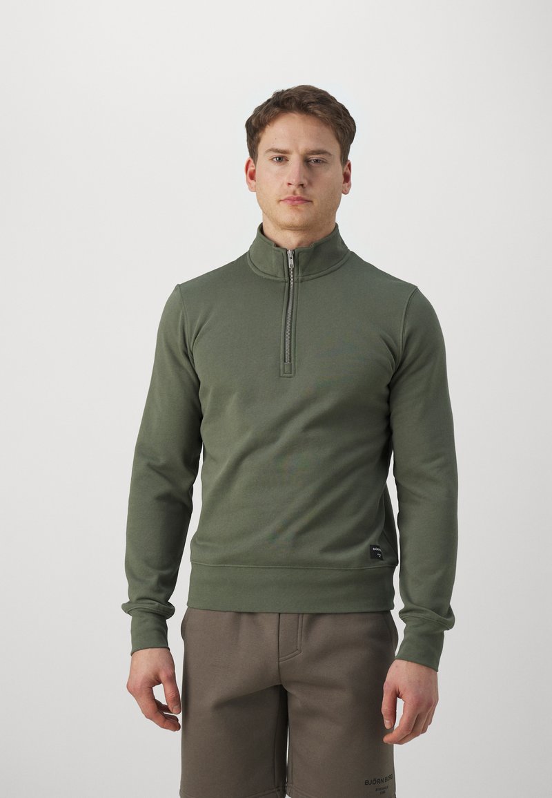 Björn Borg - CENTRE HALF ZIP - Sweater - beetle, Vergroten