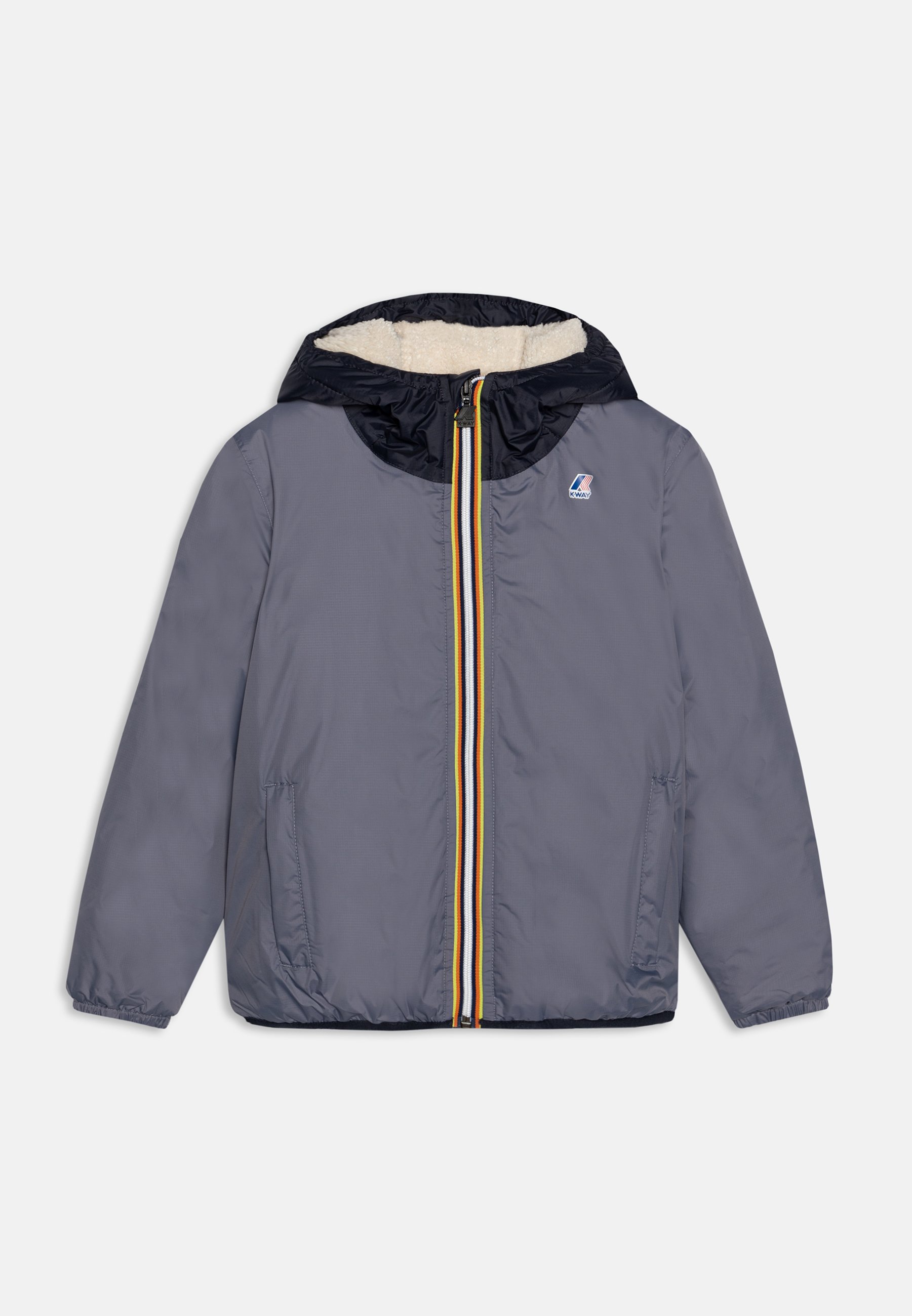 Blouson K-Way Le Vrai 3.0 Neige Orsetto - Taille M, Noir, Doublure Laine, Neuf Avec étiquettes