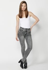 Koroshi Testhezálló fazon - denim gris grey denim