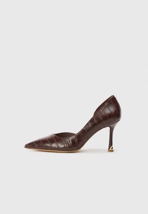 LIVIANNA - Escarpins à talons hauts - dark brown