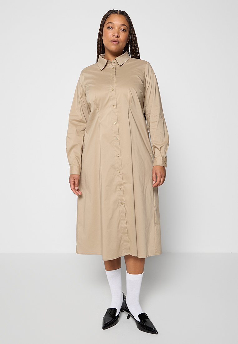 Kaffe Curve Blousejurk meerkleurig Kaffe Curve Blousejurk meerkleurig