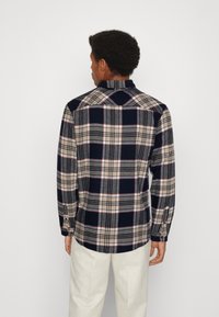 Jack & Jones FALL CHECK  LS - Camisa - navy blazer