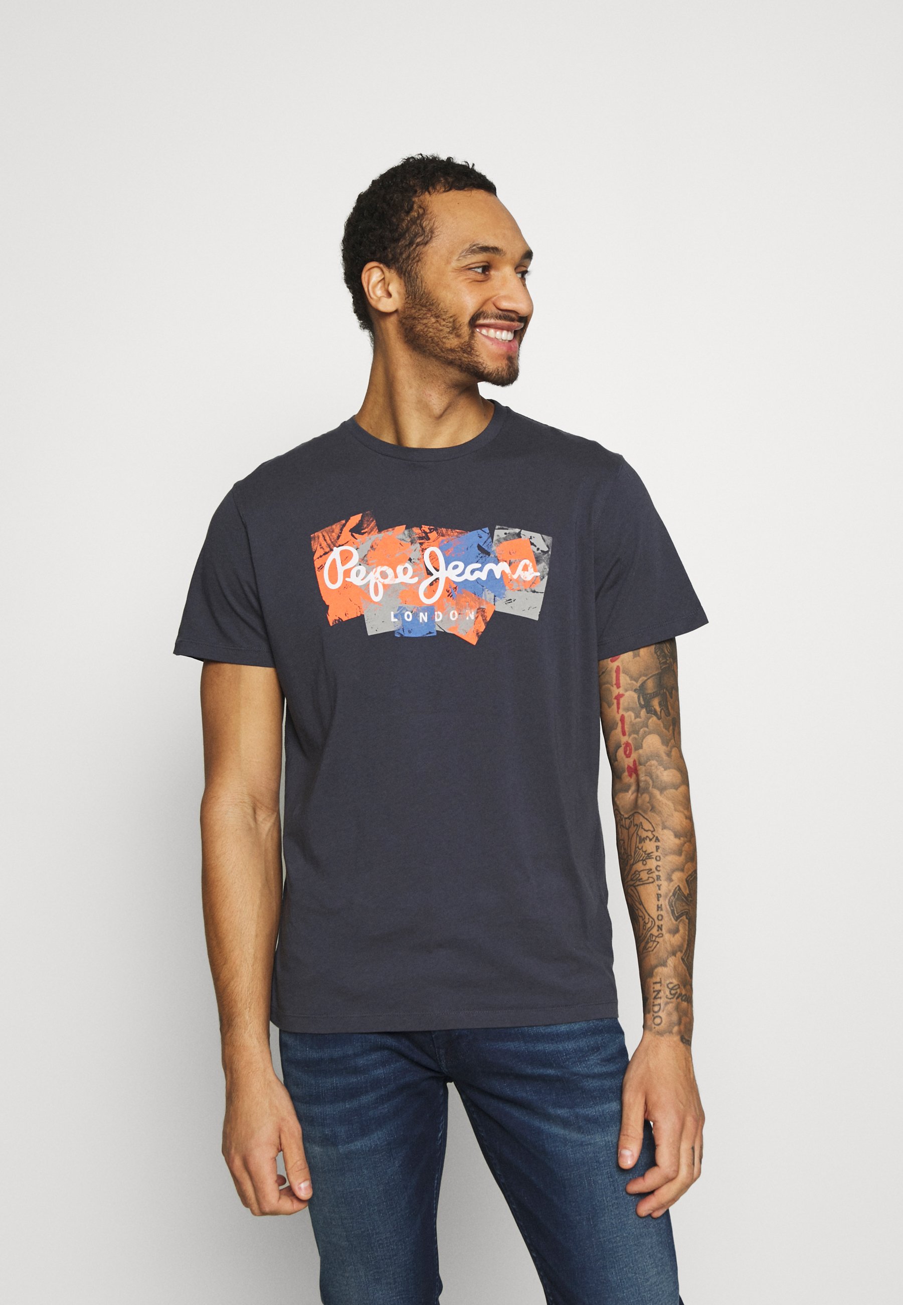 washed red t shirt