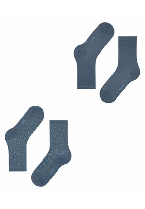 Calzini ESPRIT Donna Fine Dot 2-Pack - Cotone Biologico Con Motivo Pois