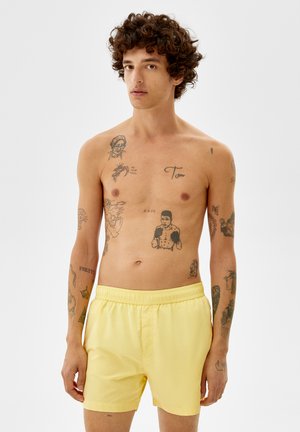 Swimming trunks - light yellow