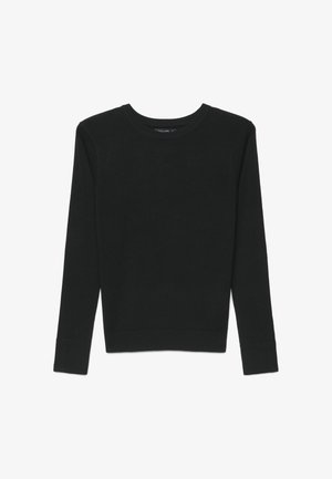 Calliope, MAGLIA TINTA UNITA - Strickpullover - ultrablack