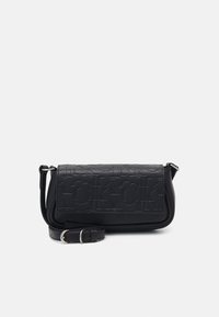 Calvin Klein Jeans SLEEK FLAP - Sac bandoulière - black