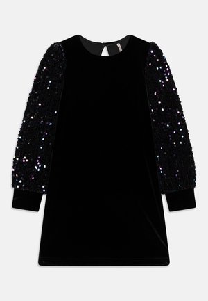 KOGCONFIDENCE SEQUINS DRESS - Vestido de cóctel - black