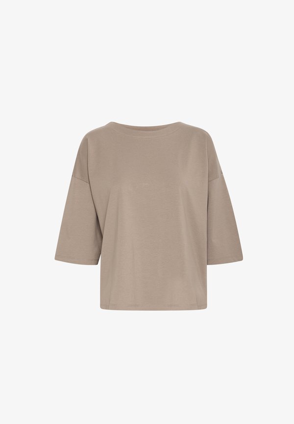 FRSIVA - Basic T-shirt - walnut2