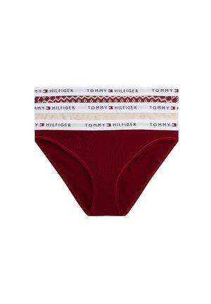3-PACK ESSENTIAL  - Slip - rouge fairisle ivory
