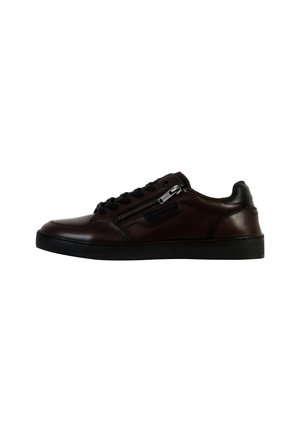 Sneakers laag - chataigne-noir