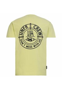 UNFAIR ATHLETICS Trükipildiga T-särk - yellow